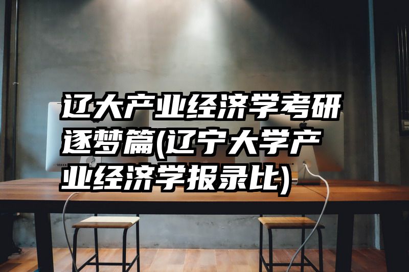 辽大产业经济学考研逐梦篇(辽宁大学产业经济学报录比)