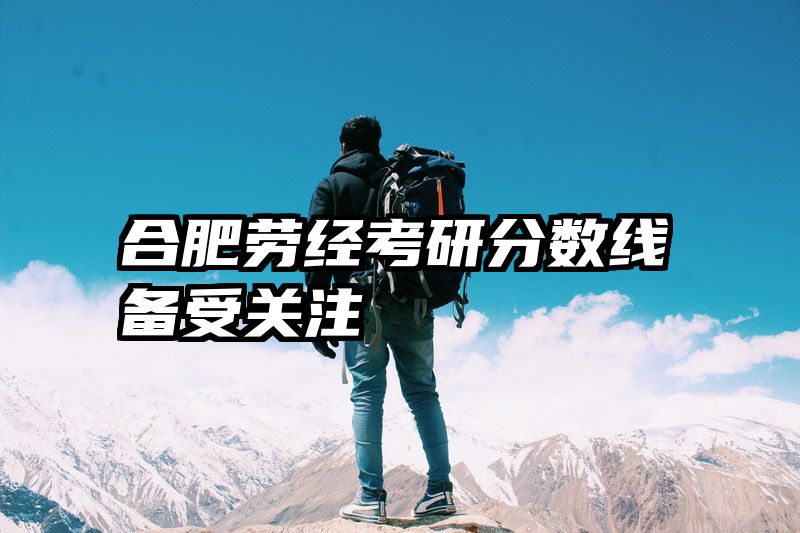 合肥劳经考研分数线备受关注