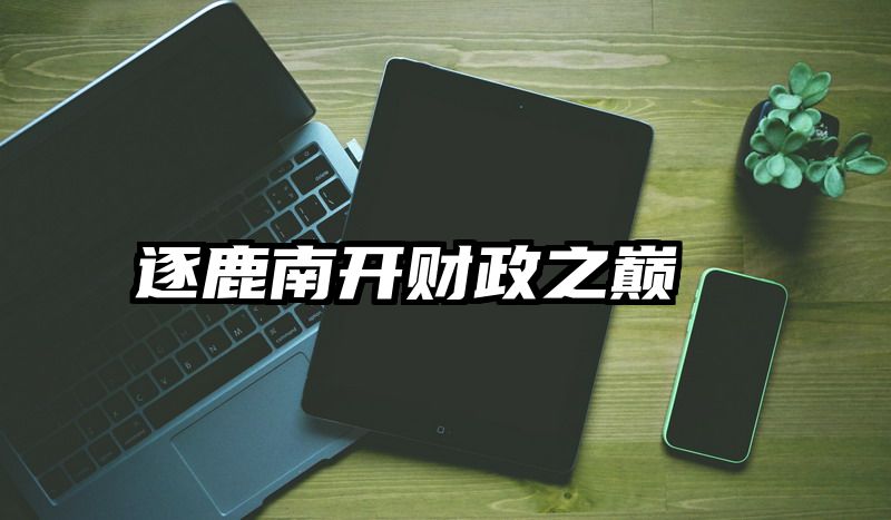 逐鹿南开财政之巅