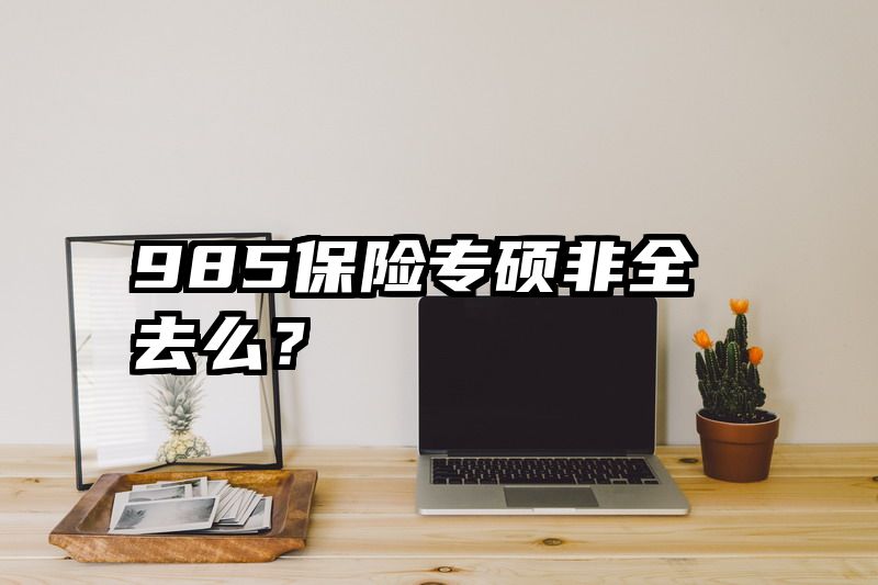 985保险专硕非全去么？
