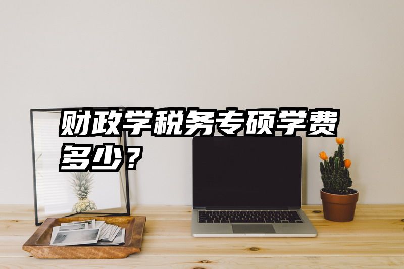 财政学税务专硕学费多少？
