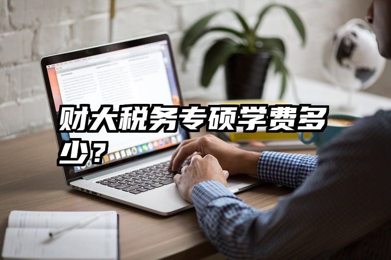 财大税务专硕学费多少？