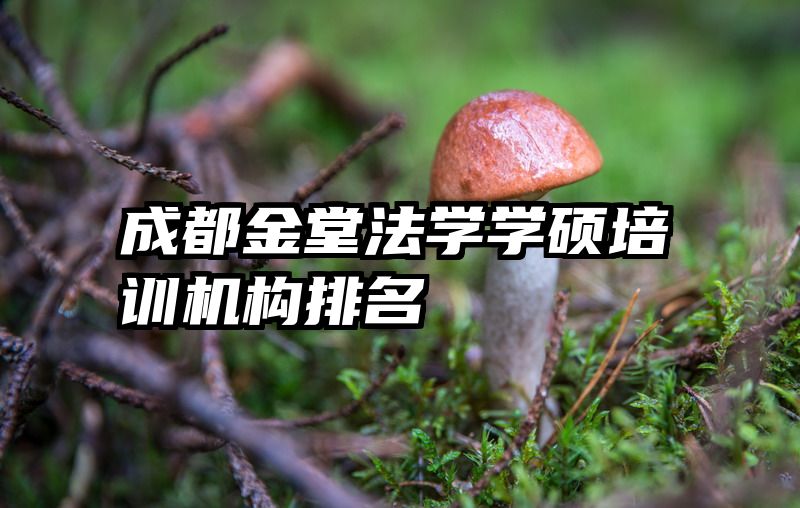 成都金堂法学学硕培训机构排名