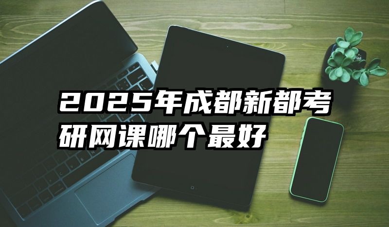 2025年成都新都考研网课哪个最好