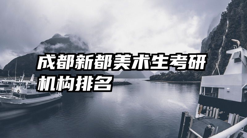 成都新都美术生考研机构排名