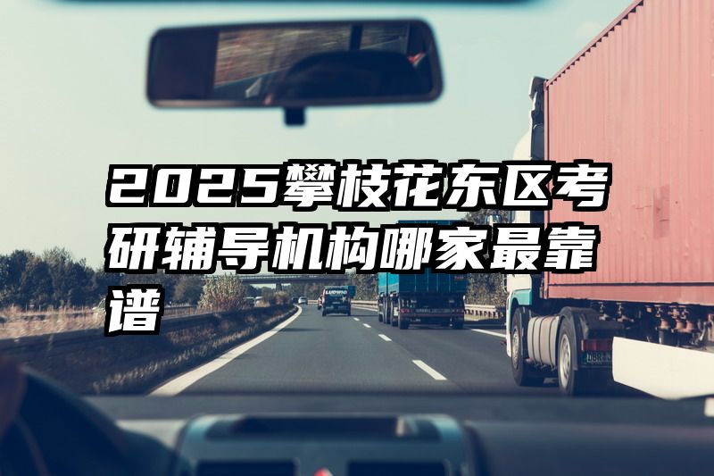 2025攀枝花东区考研辅导机构哪家最靠谱