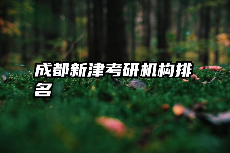 成都新津考研机构排名