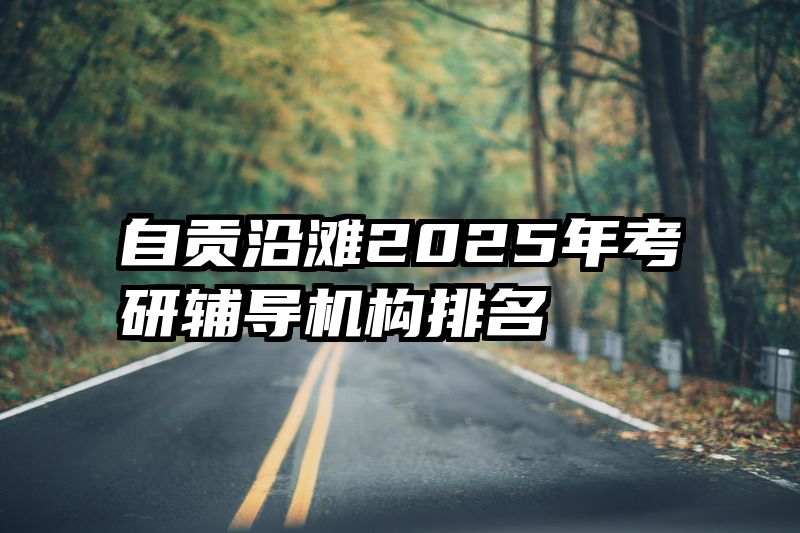 自贡沿滩2025年考研辅导机构排名