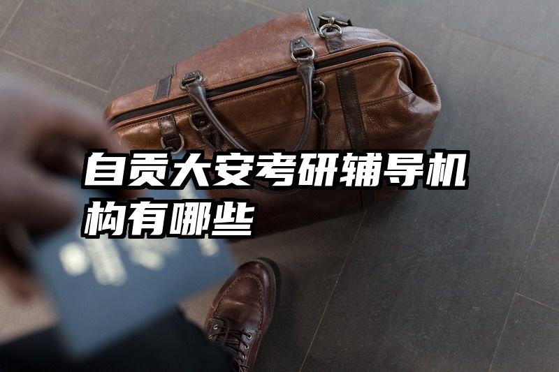 自贡大安考研辅导机构有哪些
