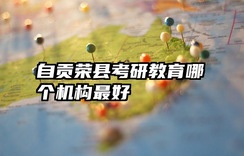 自贡荣县考研教育哪个机构最好