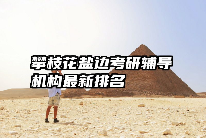 攀枝花盐边考研辅导机构最新排名