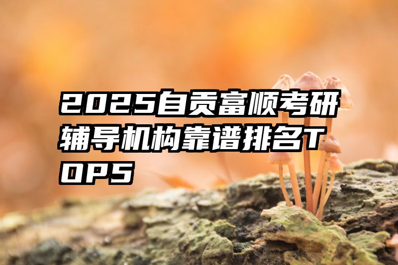 2025自贡富顺考研辅导机构靠谱排名TOP5​​