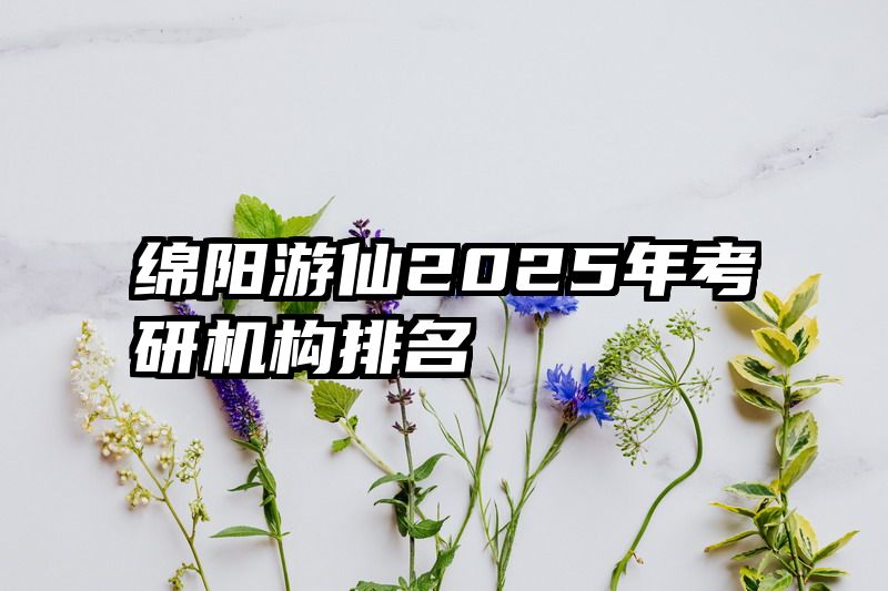 绵阳游仙2025年考研机构排名