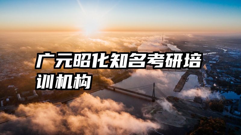 广元昭化知名考研培训机构