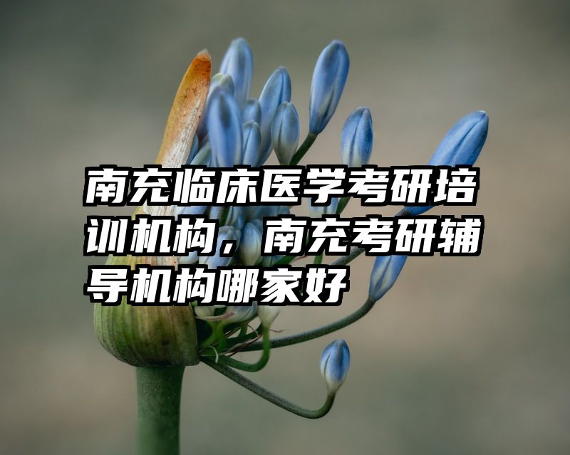南充临床医学考研培训机构，南充考研辅导机构哪家好