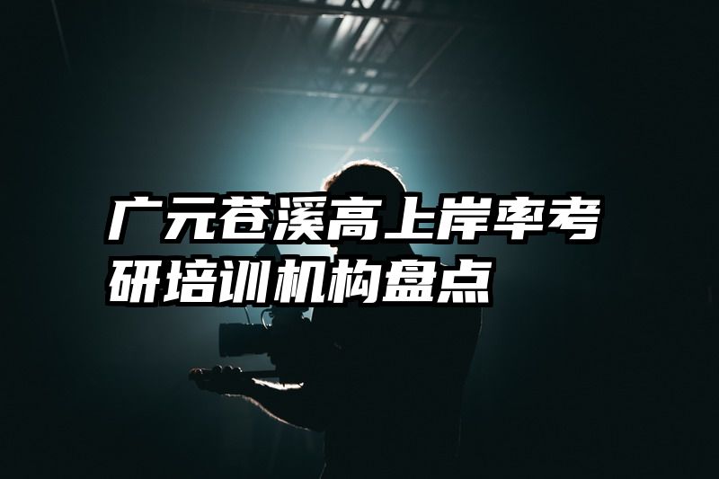 广元苍溪高上岸率考研培训机构盘点